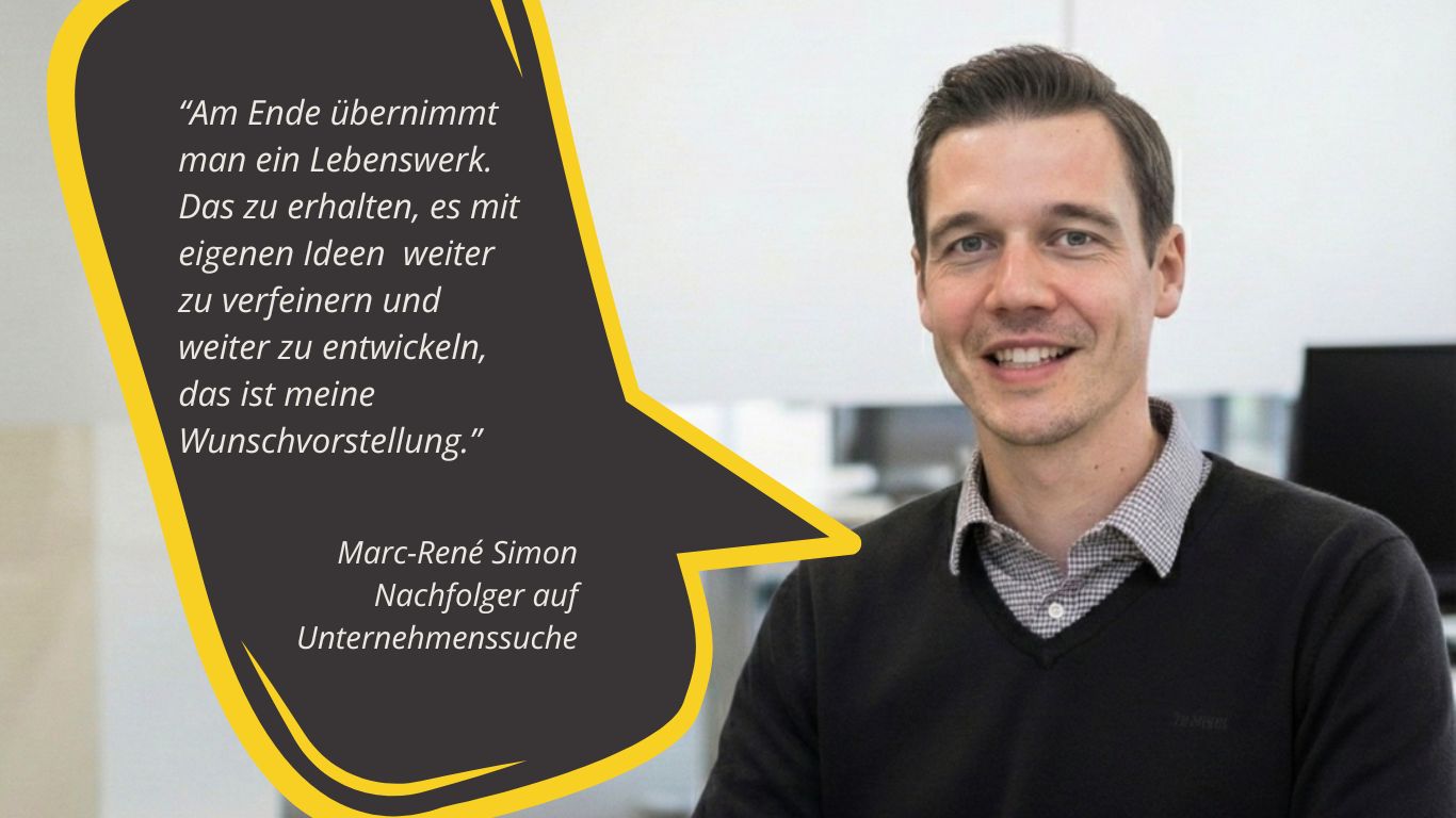 Du betrachtest gerade „Der Suchende: Wie Marc-René die Zukunft der Unternehmensnachfolge mitgestaltet“